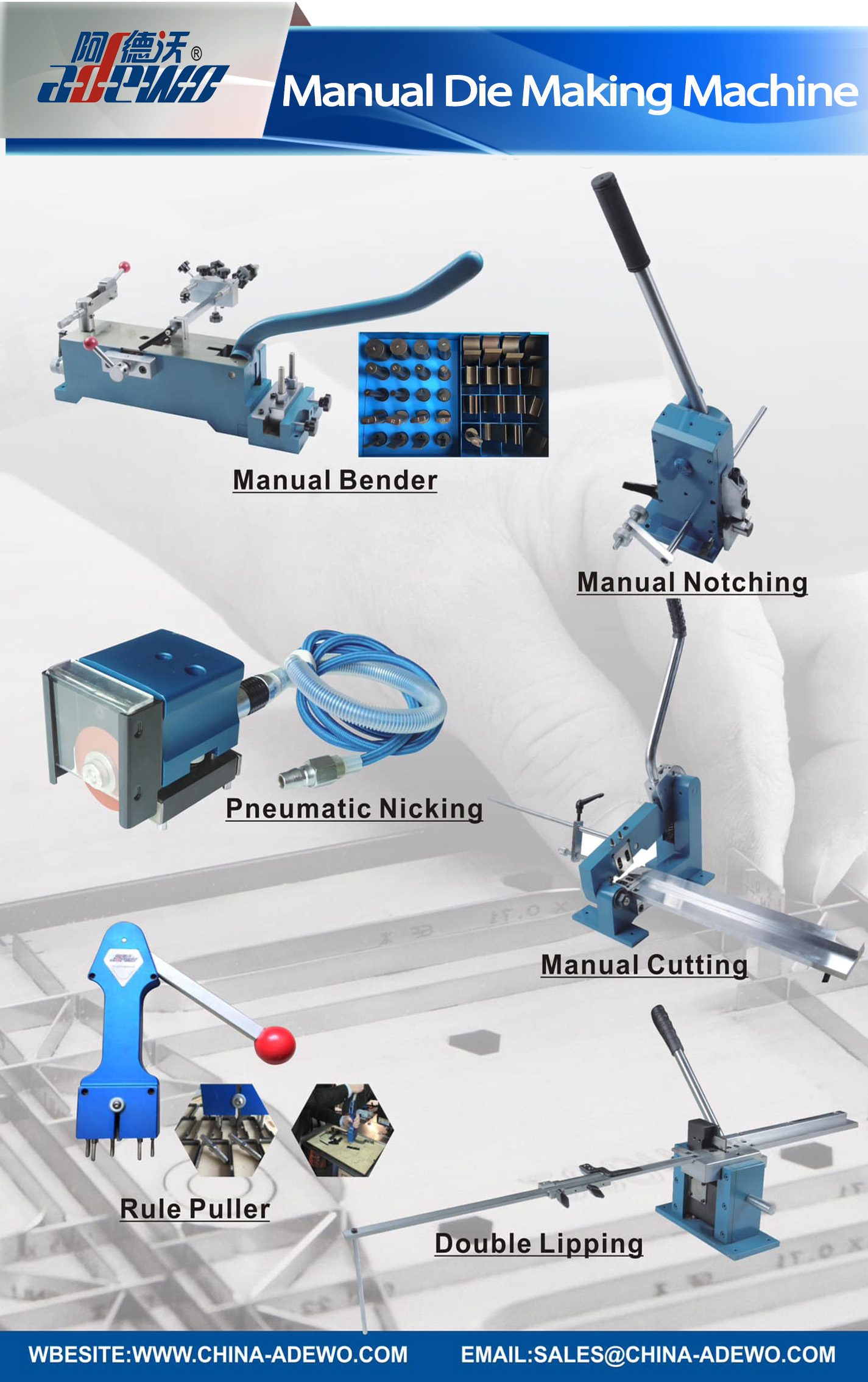 Máquina de fabricação manual