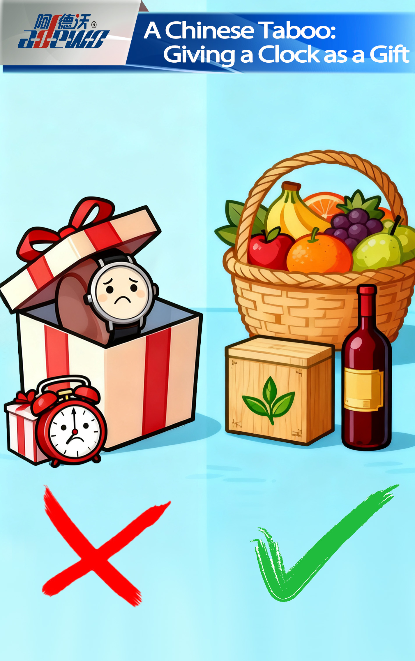 Um tabu chinês: dar um relógio de presente