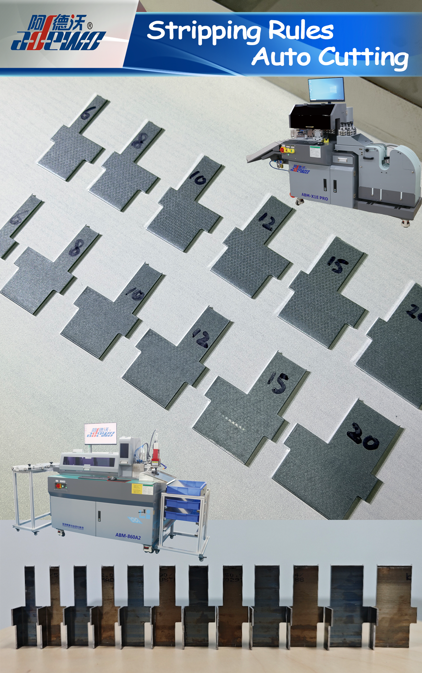 Regras de decapagem Corte automático