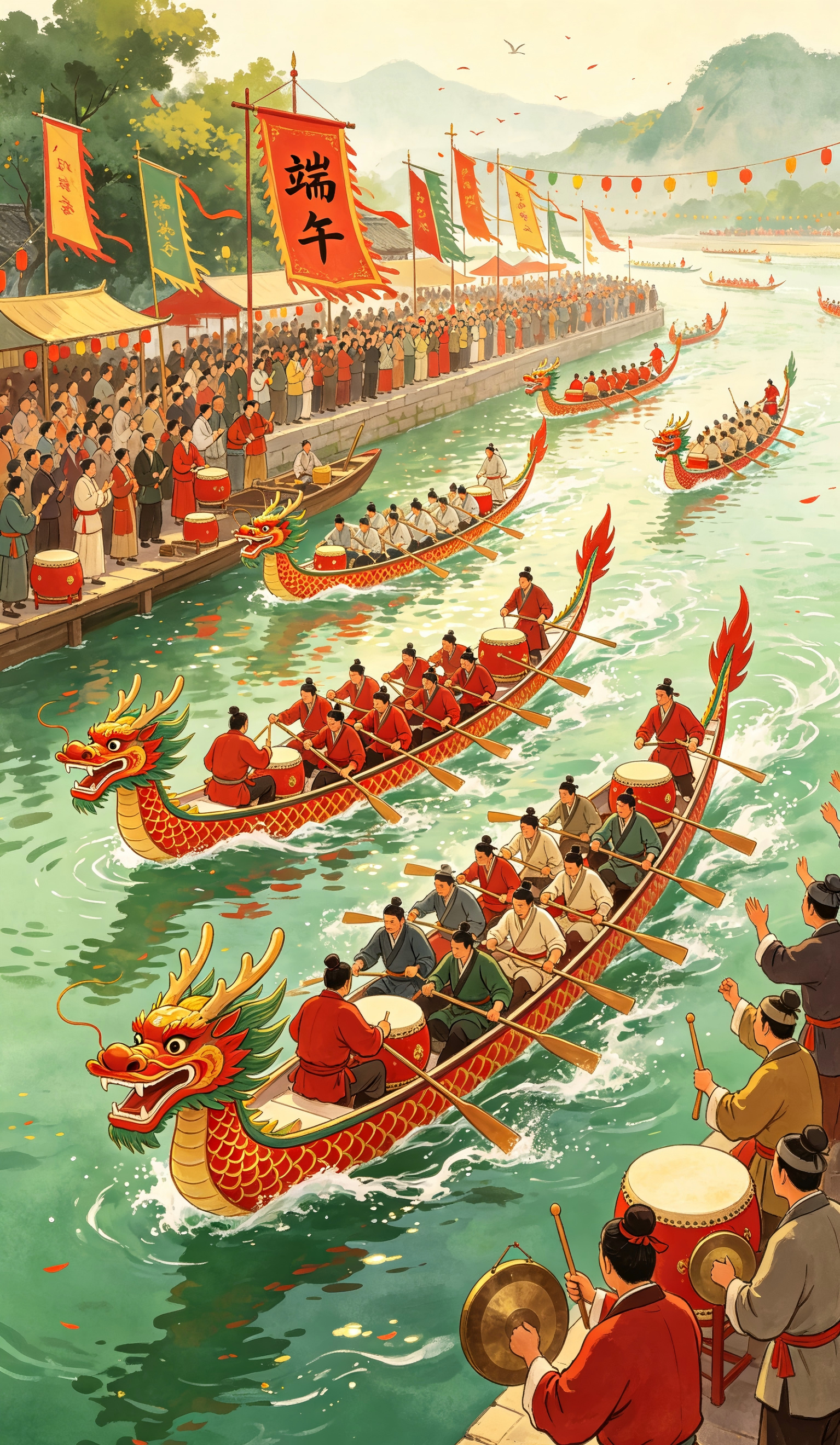 O Festival do Barco-Dragão: uma tradição chinesa divertida e antiga